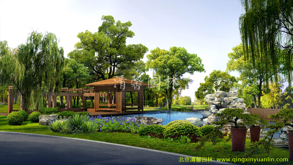 廣電總局地產(chǎn)景觀工程案例圖片