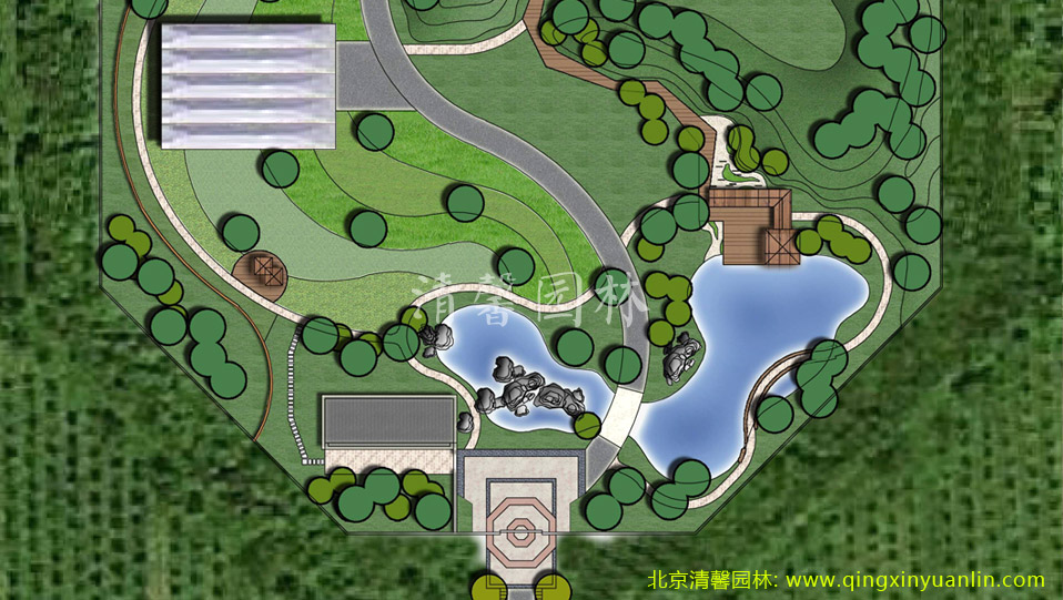 廣電總局地產(chǎn)景觀工程案例圖片